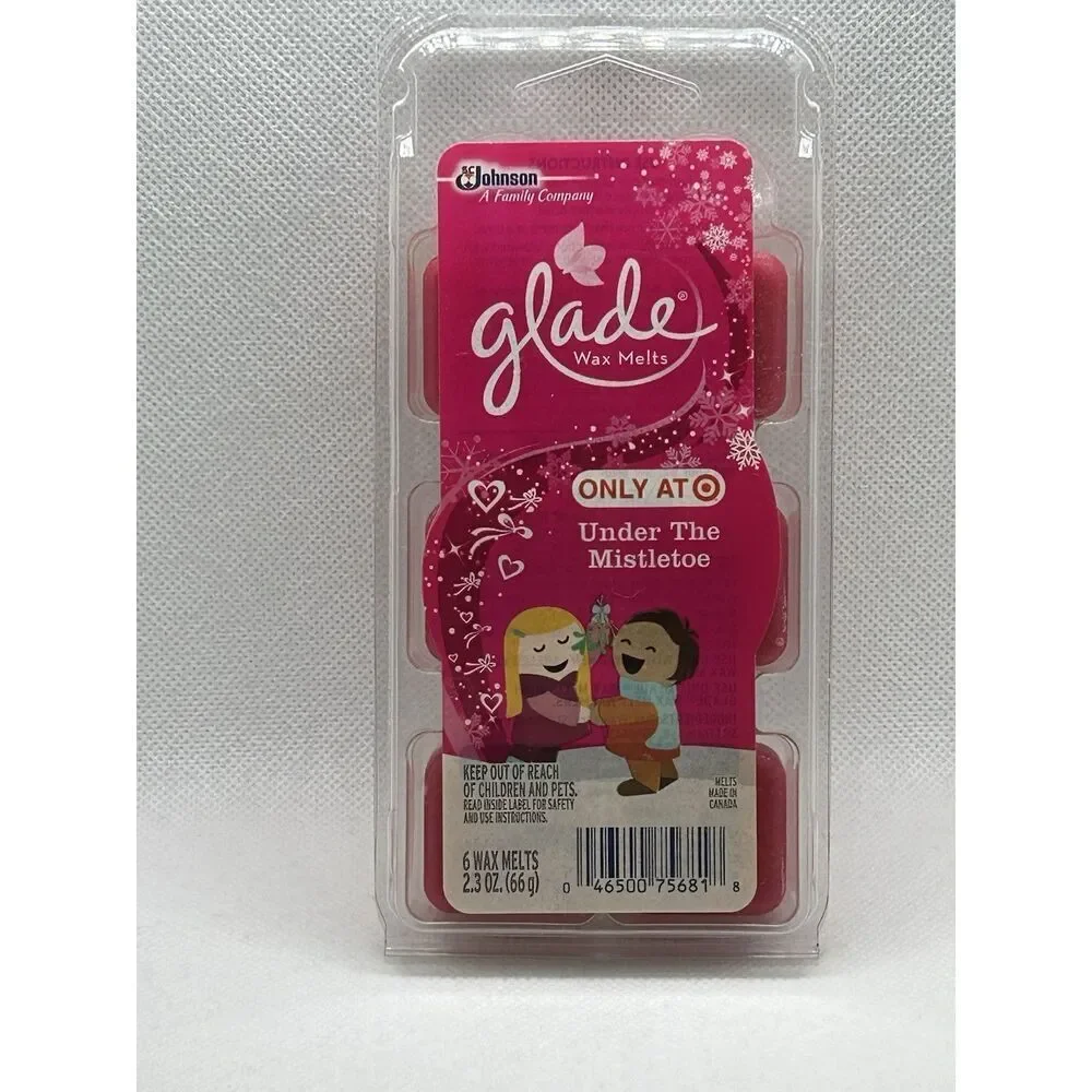 Glade Under the Mistletoe Only at Target Wax Melts 6 Melts 2.3 oz